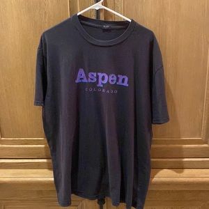 Brandy Melville, black aspen over sized t-shirt